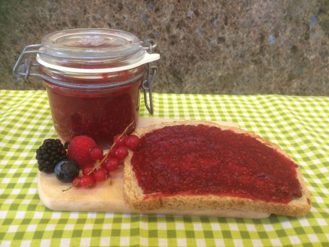 Fruity-jam bosvruchten