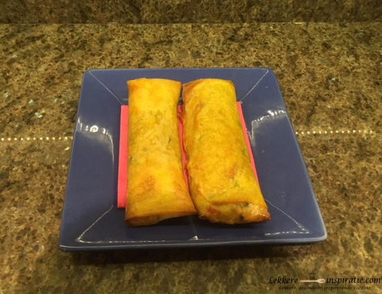 Homemade loempia's