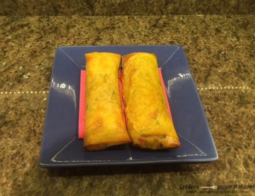 Homemade loempia's