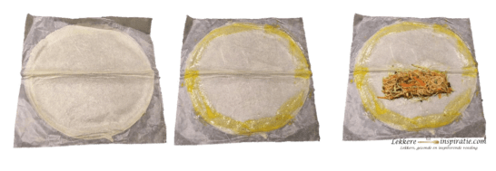 Loempia maken deel 1