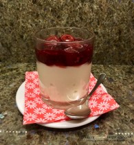 semoule met krieken (griesmeelpudding)