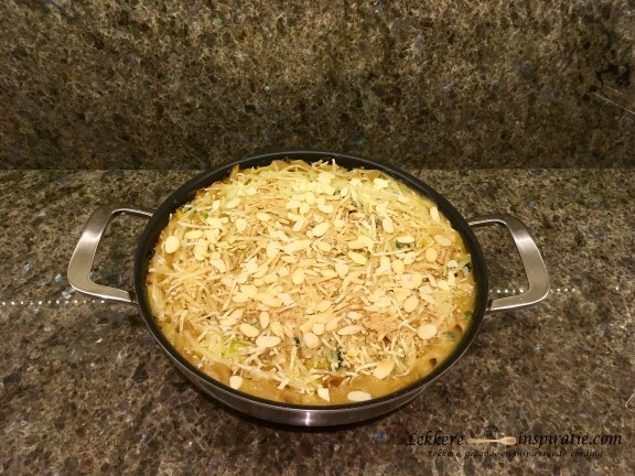 penne met groenten en kip