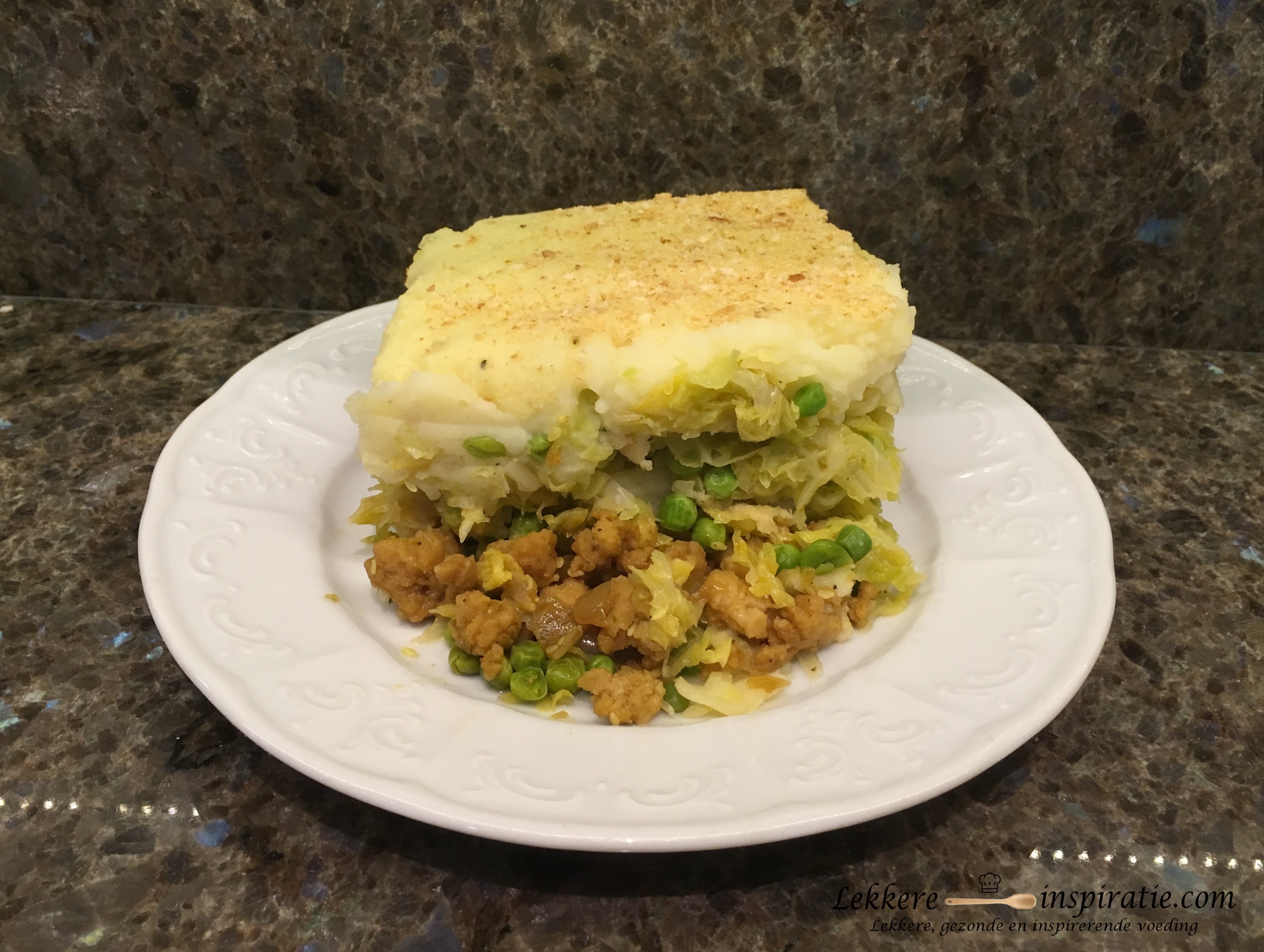 Veggie Parmentier (serveersuggestie)