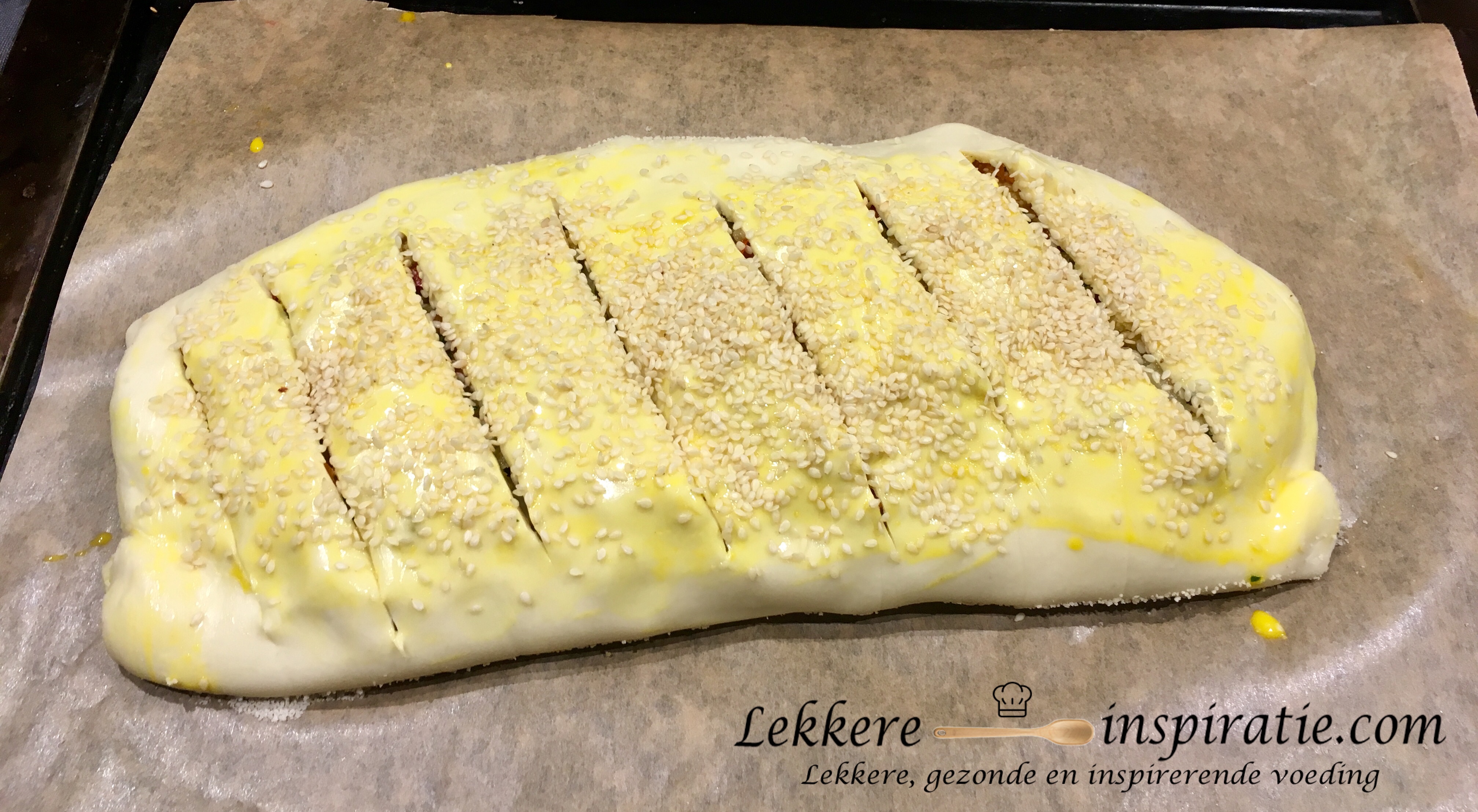 groentestrudel (niet gebakken)