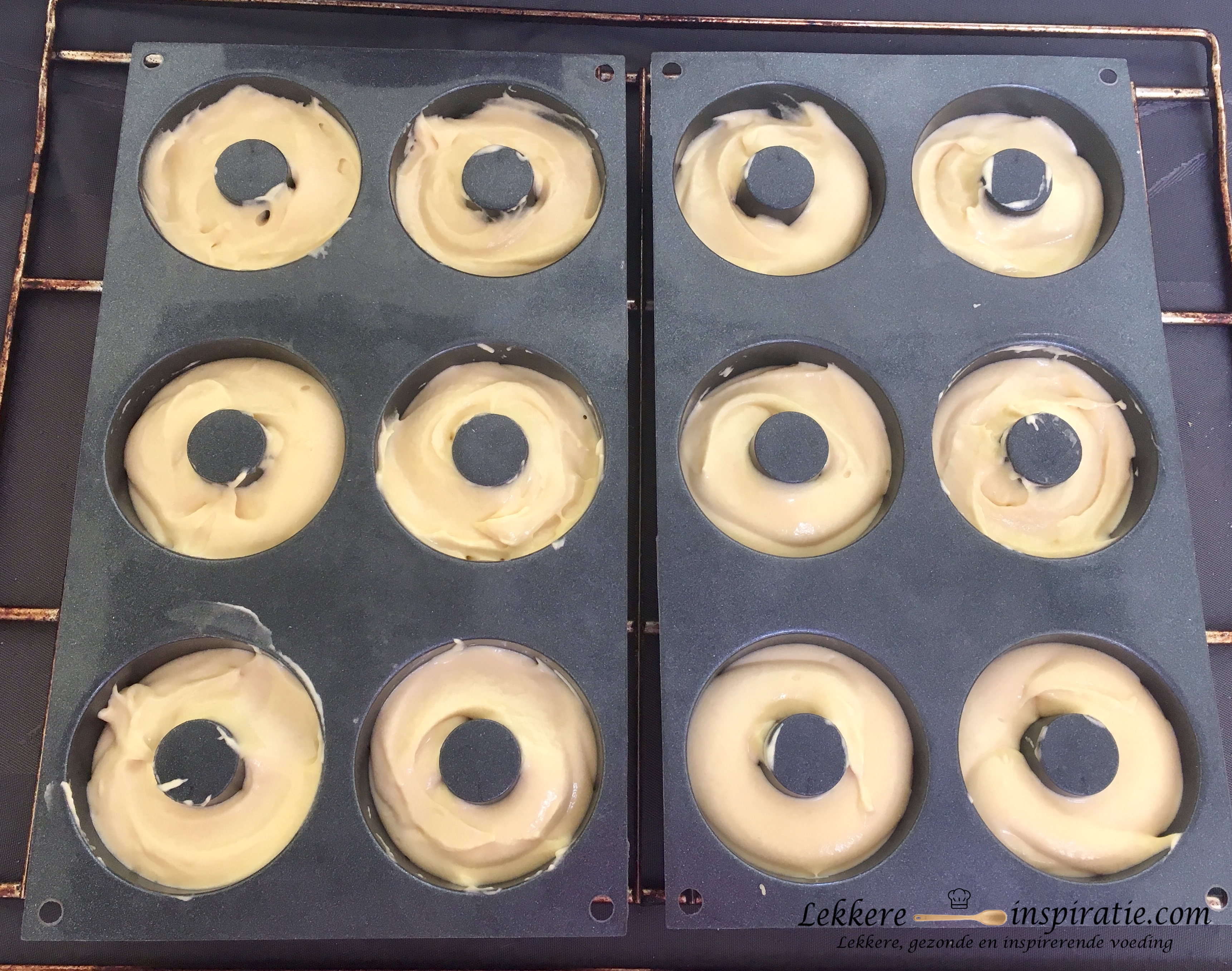 melkvrije ovendonuts ongebakken