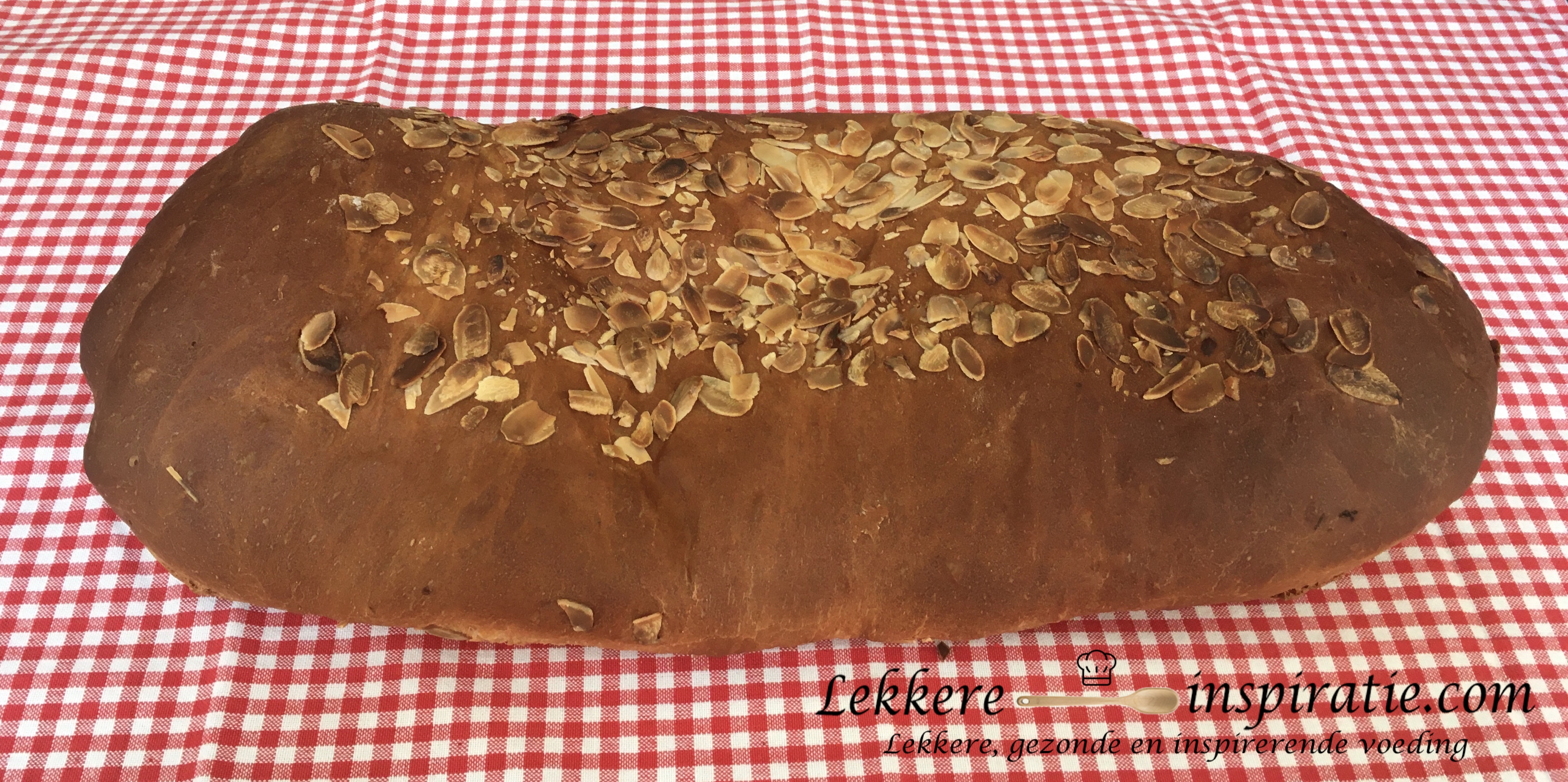 Brood met frangipane en appel (gebakken)