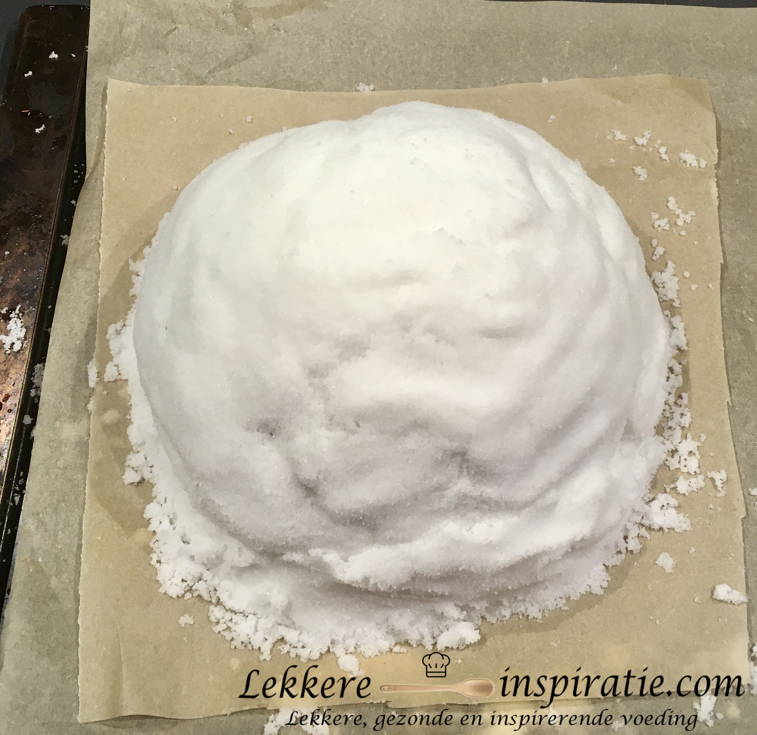 knolselder in zoutkorst (ongebakken)